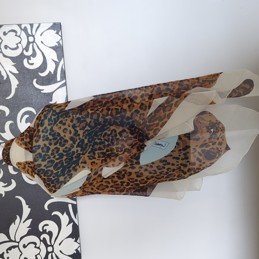 YSL scarf RARE 1980s - Picture 6 of 8